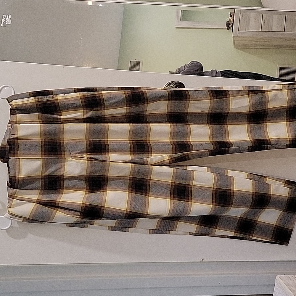 Urban Outfitter plaid trousers